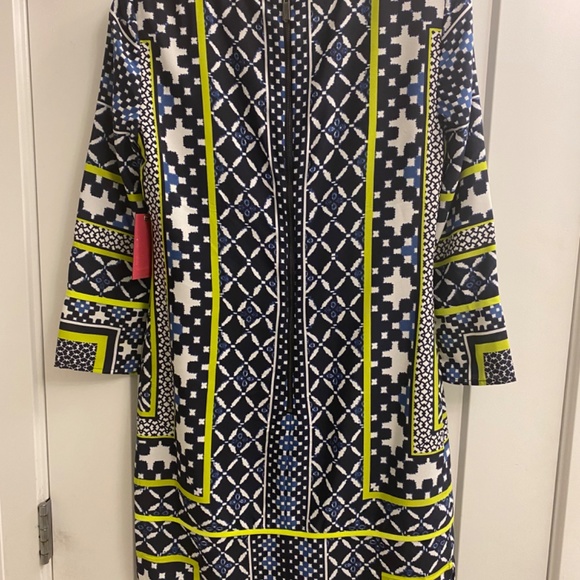 Vince Camuto Geometric print dress - Picture 2 of 9